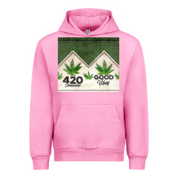 Fuchsia Pink 420 somewhere good vibes weed tumbler2 Urban Hoodie - CTS Tumbler Store