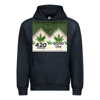 Navy 420 somewhere good vibes weed tumbler2 Urban Hoodie - CTS Tumbler Store