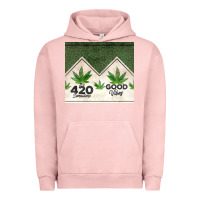 Pigment Salmon 420 somewhere good vibes weed tumbler2 Urban Hoodie - CTS Tumbler Store
