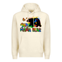 Sandshell mama bear autism Premium Hoodie - Zillion Design Studio
