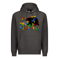 Smoke mama bear autism Premium Hoodie - Zillion Design Studio