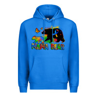 True Royal mama bear autism Premium Hoodie - Zillion Design Studio