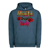 Pigment Midnight Navy abuela our lady Urban Hoodie - CTS Tumbler Store