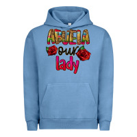 Pigment Pebble Blue abuela our lady Urban Hoodie - CTS Tumbler Store