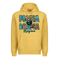 Antique Gold mama of drama boy mom Premium Hoodie - Zillion Design Studio