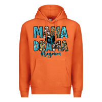 Carrot mama of drama boy mom Premium Hoodie - Zillion Design Studio