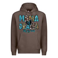 Coffee mama of drama boy mom Premium Hoodie - Zillion Design Studio