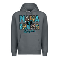 Rock mama of drama boy mom Premium Hoodie - Zillion Design Studio