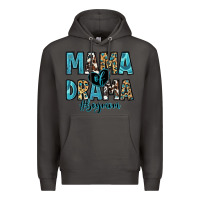 Smoke mama of drama boy mom Premium Hoodie - Zillion Design Studio