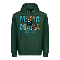Sports Green mama of drama boy mom Premium Hoodie - Zillion Design Studio