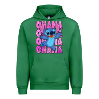 Emerald ohana stitch Urban Hoodie - Zillion Design Studio