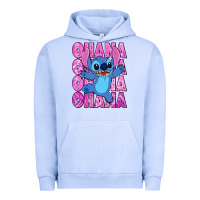 Pigment Grape Ice ohana stitch Urban Hoodie - Zillion Design Studio
