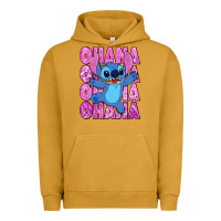 Pigment Peanut Butter ohana stitch Urban Hoodie - Zillion Design Studio