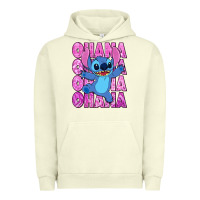 Pigment Pistachio ohana stitch Urban Hoodie - Zillion Design Studio