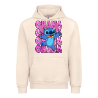 Sandshell ohana stitch Urban Hoodie - Zillion Design Studio