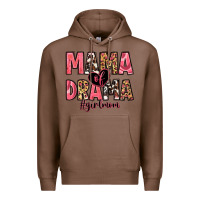Chestnut mama of drama girl mom Premium Hoodie - Zillion Design Studio