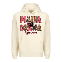 Sandshell mama of drama girl mom Premium Hoodie - Zillion Design Studio