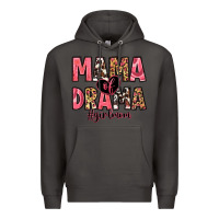 Smoke mama of drama girl mom Premium Hoodie - Zillion Design Studio
