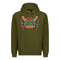 Army Green mind your own motherhood Premium Hoodie - Zillion Design Studio