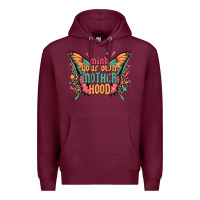 Burgundy mind your own motherhood Premium Hoodie - Zillion Design Studio