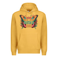 Mustard mind your own motherhood Premium Hoodie - Zillion Design Studio