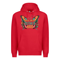 Red mind your own motherhood Premium Hoodie - Zillion Design Studio