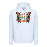 White mind your own motherhood Premium Hoodie - Zillion Design Studio