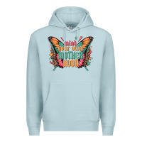Blue Mist mind your own motherhood Premium Hoodie - Zillion Design Studio