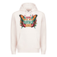 Pale Pink mind your own motherhood Premium Hoodie - Zillion Design Studio