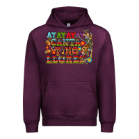Mauve Wine ay ay ay canta y no llores Urban Hoodie - CTS Tumbler Store