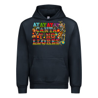 Navy ay ay ay canta y no llores Urban Hoodie - CTS Tumbler Store