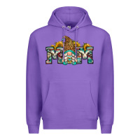Purple mom gnome Premium Hoodie - Zillion Design Studio