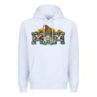 White mom gnome Premium Hoodie - Zillion Design Studio
