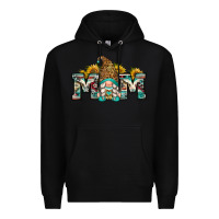 Black mom gnome Premium Hoodie - Zillion Design Studio