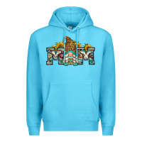 Ocean Blue mom gnome Premium Hoodie - Zillion Design Studio