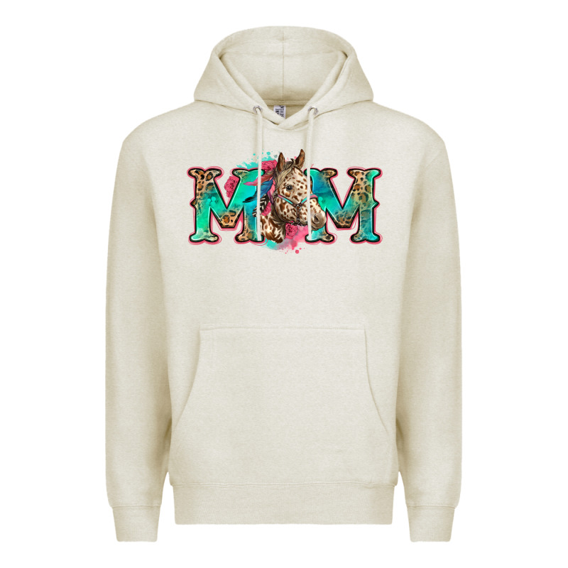 Mom Horse Premium Hoodie by Zillion Design Studio | Teevron
