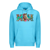 Ocean Blue mom horse Premium Hoodie - Zillion Design Studio