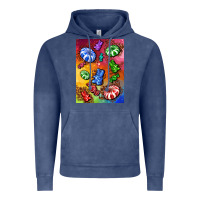 Vintage Denim candies  air freshener Vintage Hoodie - AdoDesignShop