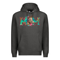 Charcoal Heather mom horse Premium Hoodie - Zillion Design Studio