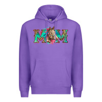 Purple mom horse Premium Hoodie - Zillion Design Studio