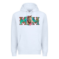 White mom horse Premium Hoodie - Zillion Design Studio