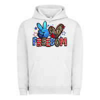 Pigment Lunar Rock peace love freedom Urban Hoodie - Zillion Design Studio