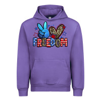 Tulip peace love freedom Urban Hoodie - Zillion Design Studio