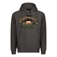 Smoke mom of both boys messy bun Premium Hoodie - Zillion Design Studio