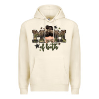 Tofu mom of both boys messy bun Premium Hoodie - Zillion Design Studio