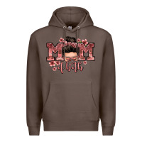 Coffee mom of both messy bun Premium Hoodie - Zillion Design Studio
