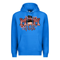 True Royal mom of both messy bun Premium Hoodie - Zillion Design Studio