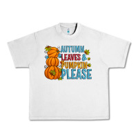 Lunar Rock Autumn leaves and pumpkin please Urban Heavy Tee - Artiststas