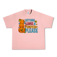 Salmon Autumn leaves and pumpkin please Urban Heavy Tee - Artiststas