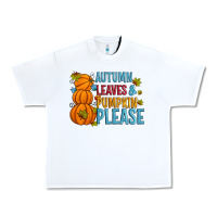 White Autumn leaves and pumpkin please Urban Heavy Tee - Artiststas